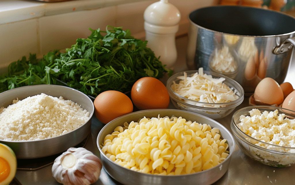 Spinach and Ricotta Pasta Bake_raw