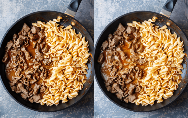 Creamy Beef Pasta Skillet_post 4 Creamy Beef Pasta Skillet_post 4