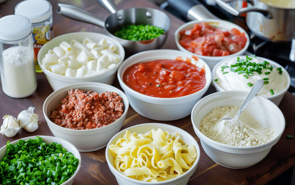 Satisfying Creamy Beef Pasta Skillet 2 Creamy Beef Pasta Skillet_raw
