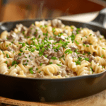 Creamy Beef Pasta Skillet_done