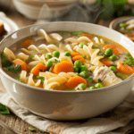 Turkey Noodle Soup with Veggies_done