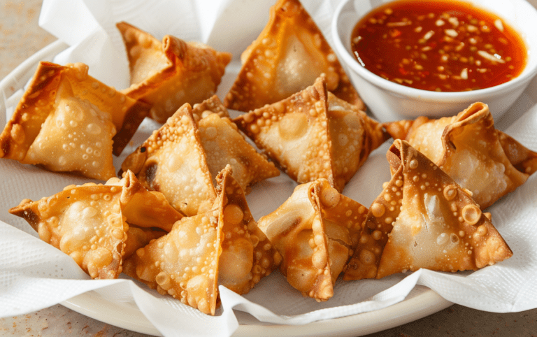 Crispy Pork Fried Wontons