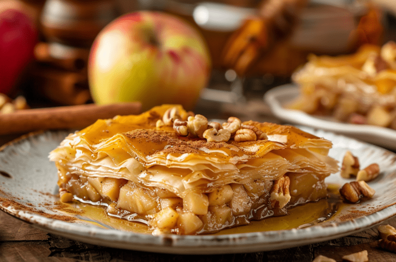 Apple Nut Baklava