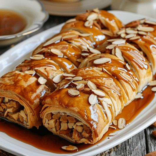 White Chocolate Nutty Pastry Rolls_done