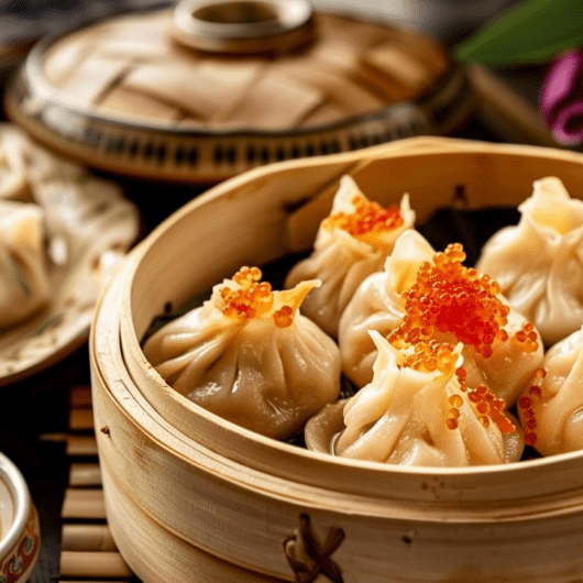 Steamed Chicken and Shrimp Dumplings_done