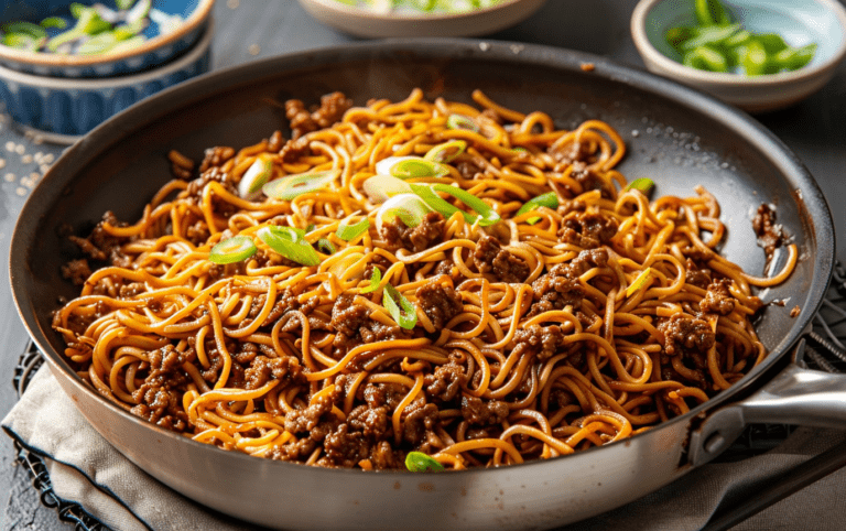 Beef Chow Mein Noodle Stir-Fry