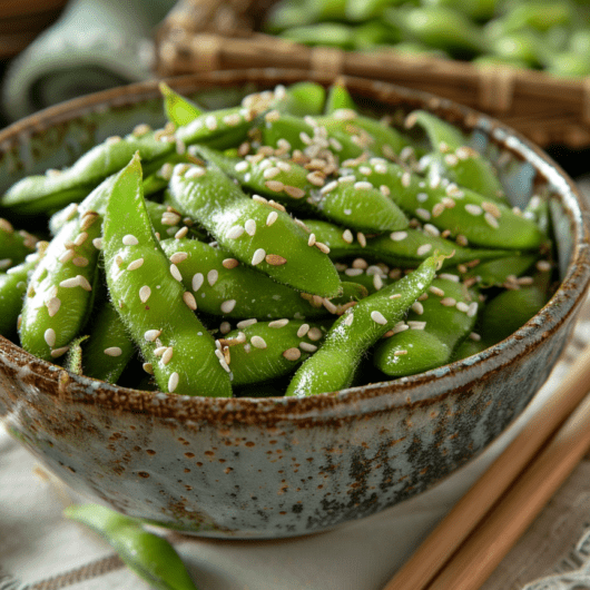 Easy Pork and Shrimp Wontons (Chinese Dumplings) 5 Spicy Garlic Ginger Edamame_done