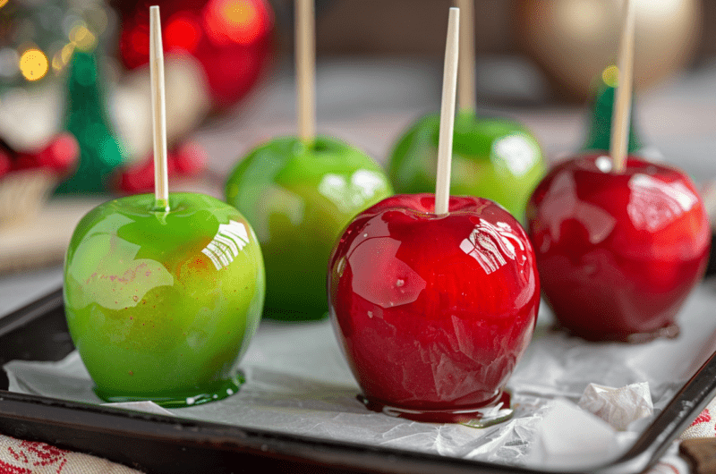 Japanese Festival Candy Apples