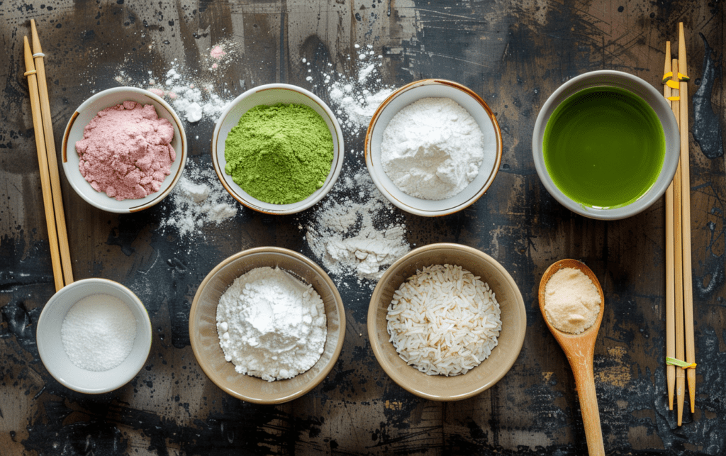 Colorful Sweet Rice Dumplings_raw