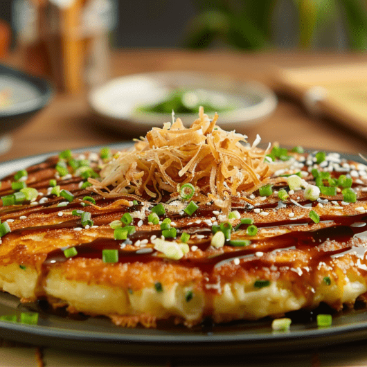 Japanese Savory Pancake_done