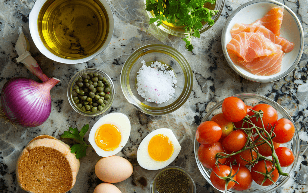 Best Salmon & Egg White Breakfast Muffin 2 Salmon & Egg White Breakfast Muffin_raw