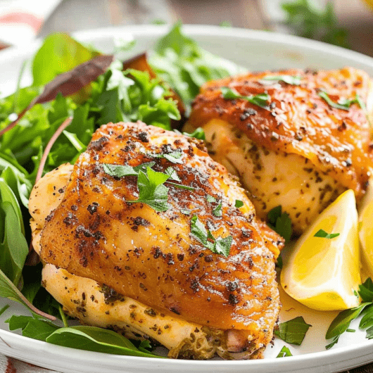 Air Fryer Herb Butter Chicken