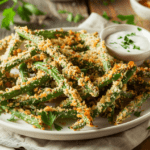 Crispy Tempura Green Beans Air Fryer Version