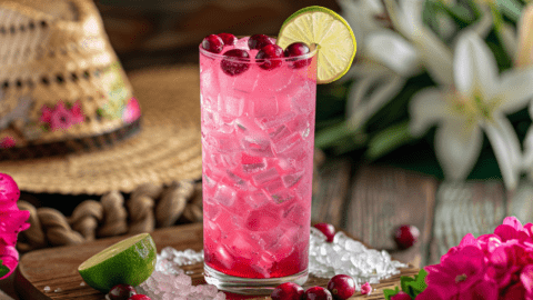 Kentucky Oaks Lily Cocktail - SoyRice Kitchen