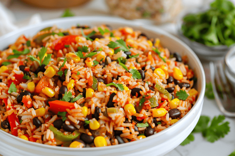 Quick Mexican Rice Stir-Fry