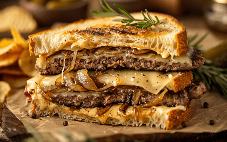 Sourdough Patty Melt Delight Sourdough Patty Melt Delight