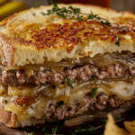 Sourdough Patty Melt Delight