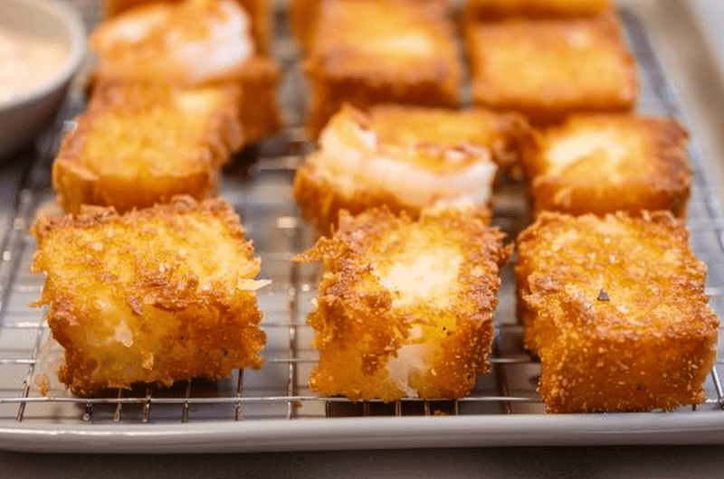 Crispy Shrimp Toast Bites