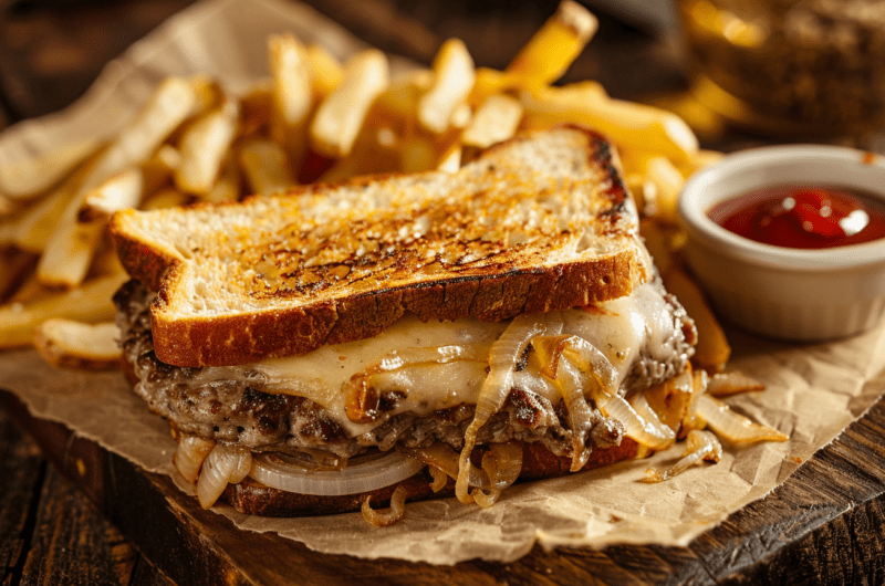 Classic Beef Patty Melt