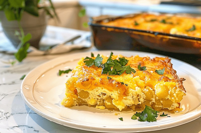 Breakfast Tater Tot Casserole