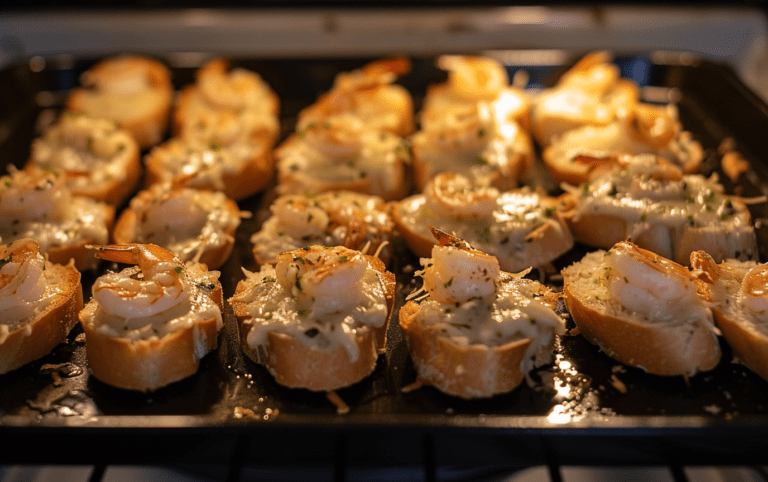 Shrimp Baguette Bites Shrimp Baguette Bites