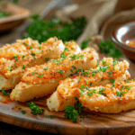 Delicious Crispy Shrimp Toast with Dipping Sauce done