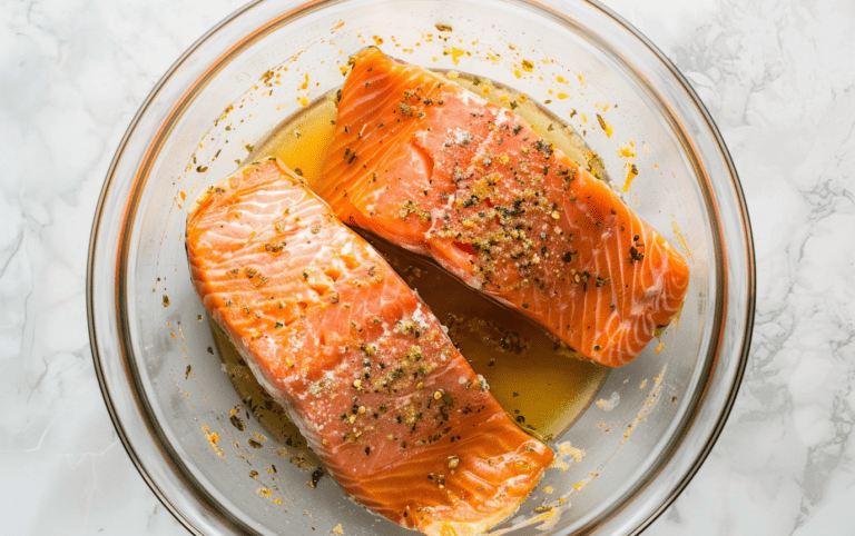 Spicy Salmon Sushi Casserole