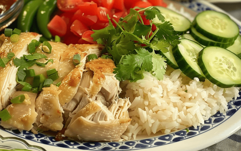 singapore chicken rice done