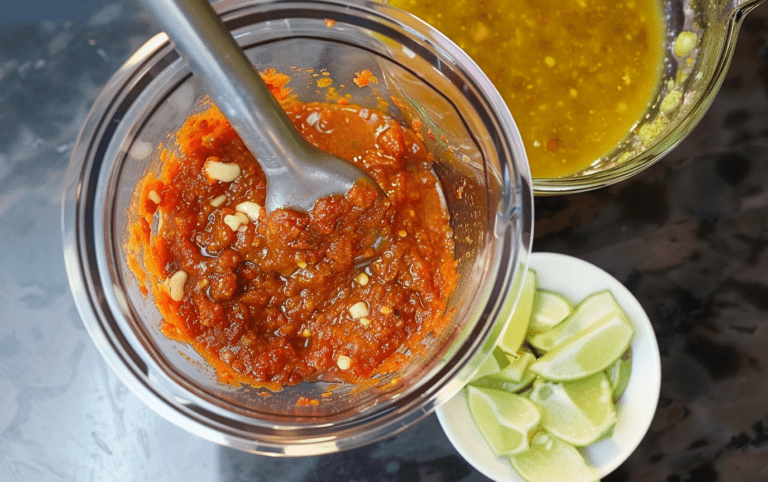 hainanese chicken rice trio sauces post4