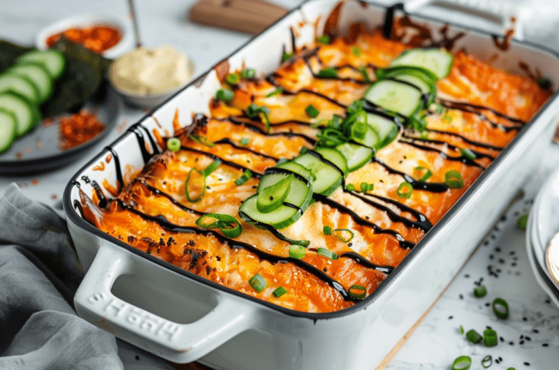 Easy Sushi Bake Delight