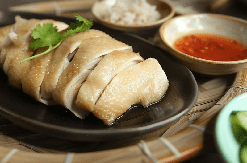 Hainanese Chicken Rice