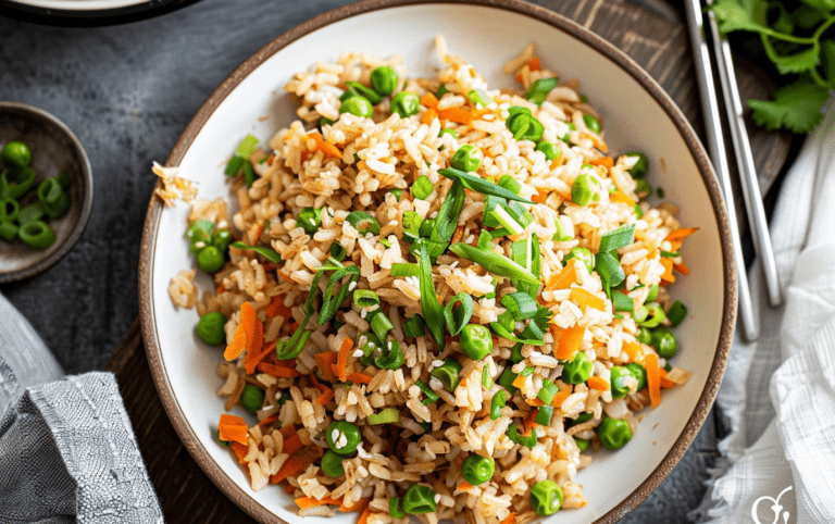 Quick Veggie-Packed Brown Rice Stir-Fry