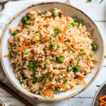 quick veggie packed brown rice stir fry done2