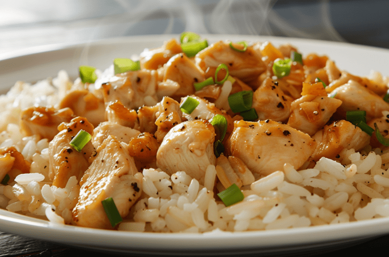 Simple Chicken Fried Rice