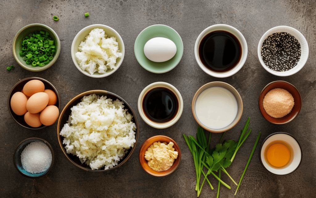 Chicken Fried Rice Ingredients