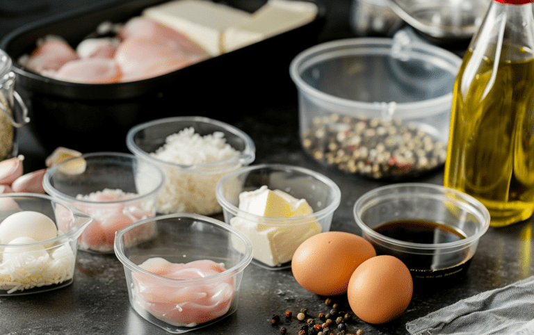 simple chicken and rice stir fry raw3