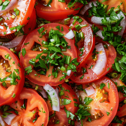 Kachumbari - East African Tomato and Onion Salad