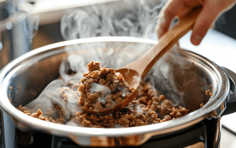 Creamy Beef Taco Pasta