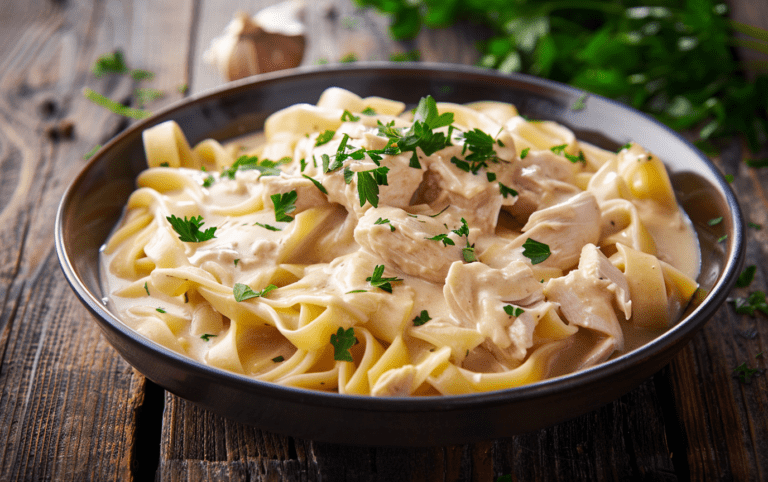 creamy chicken and vegetable stew