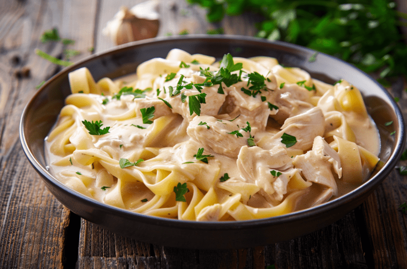 Creamy Chicken Stroganoff 3 Creamy Chicken Stroganoff