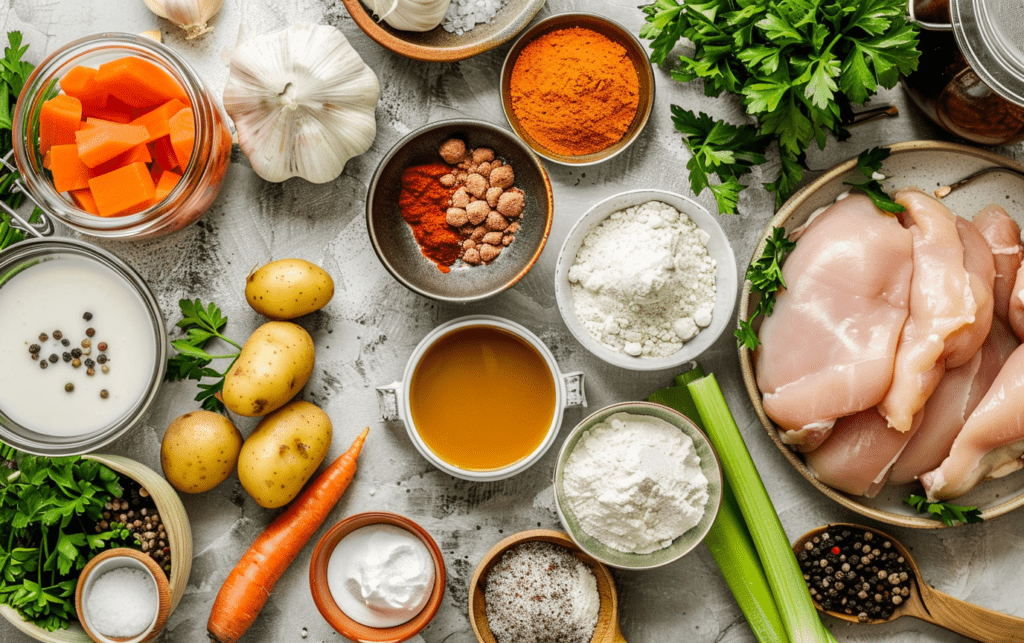 Creamy Chicken and Vegetable Stew