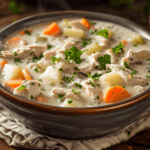 Creamy Chicken and Vegetable Stew