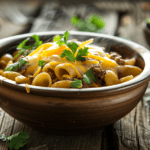 Creamy Beef Taco Pasta