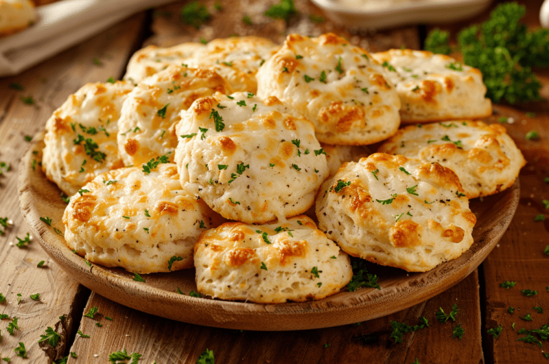 Cheesy Garlic Herb Biscuits