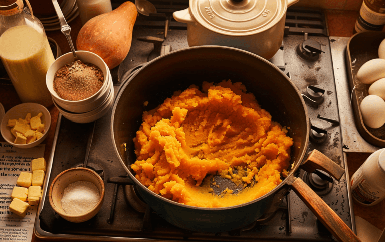 Baked Butternut Squash Casserole