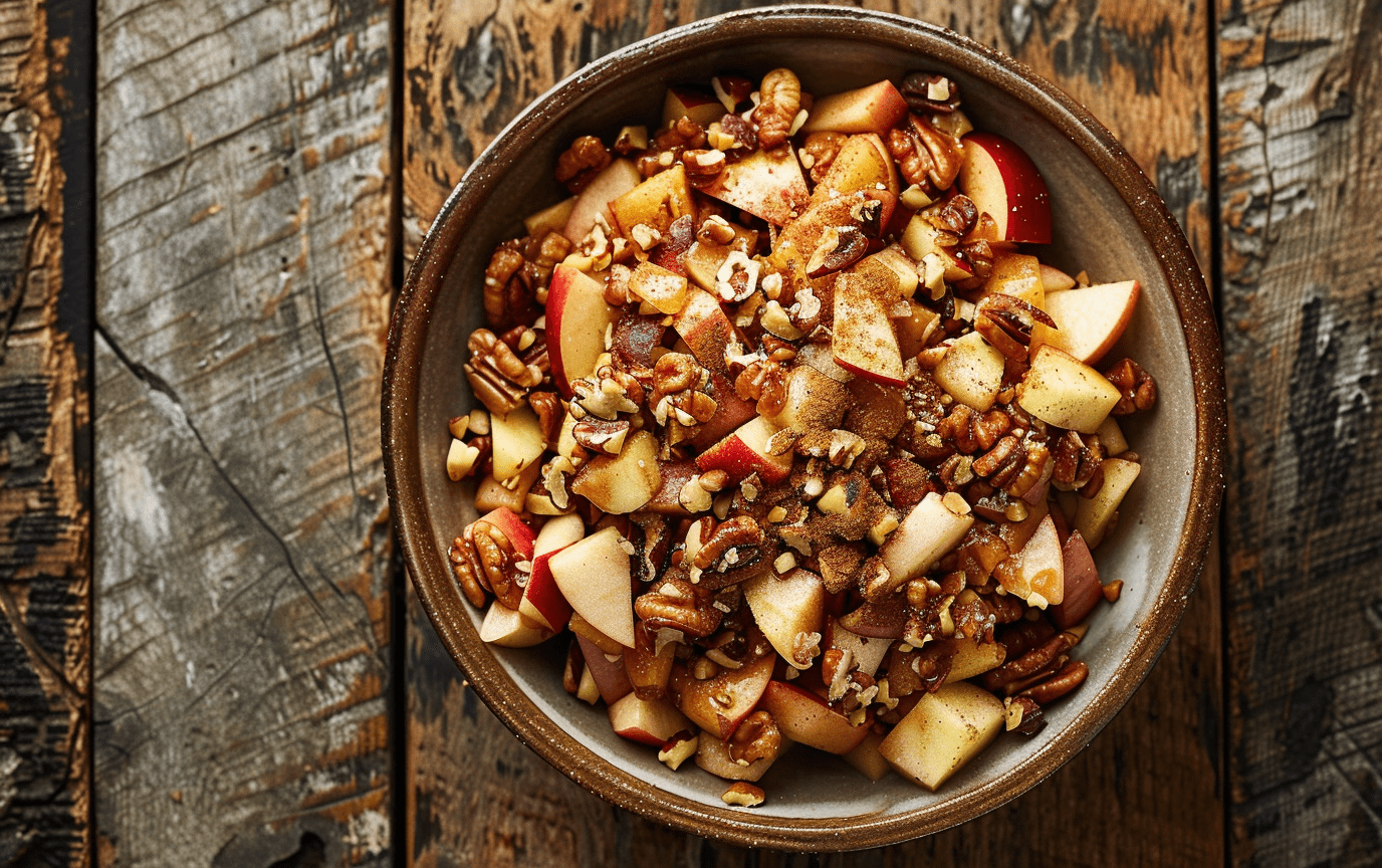 Apple Walnut Haroset - SoyRice Kitchen Apple Walnut Haroset - SoyRice Kitchen