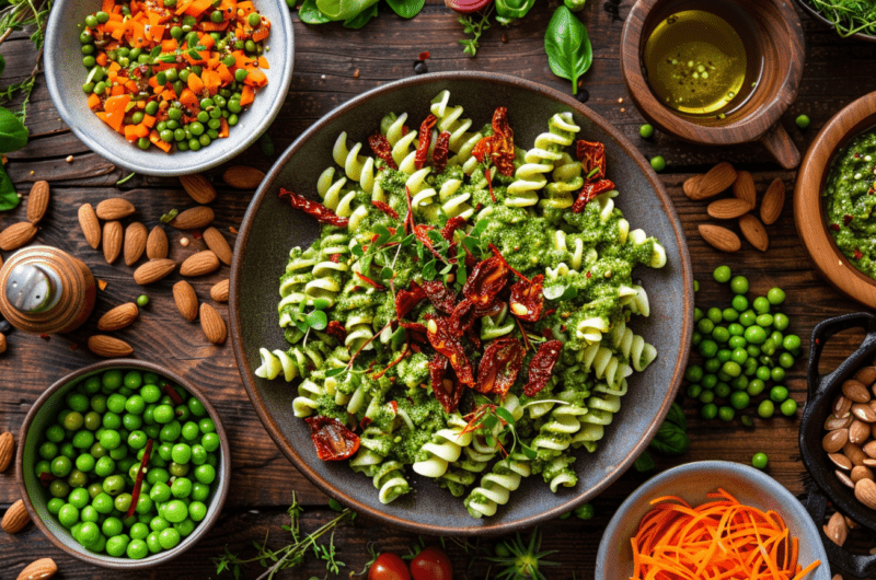 Cavatappi Pesto Salad