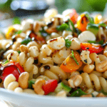 Cavatappi Pasta Salad with Balsamic Dressing