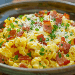 Cavatappi Breakfast Delight