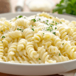 Cavatappi Alfredo Delight